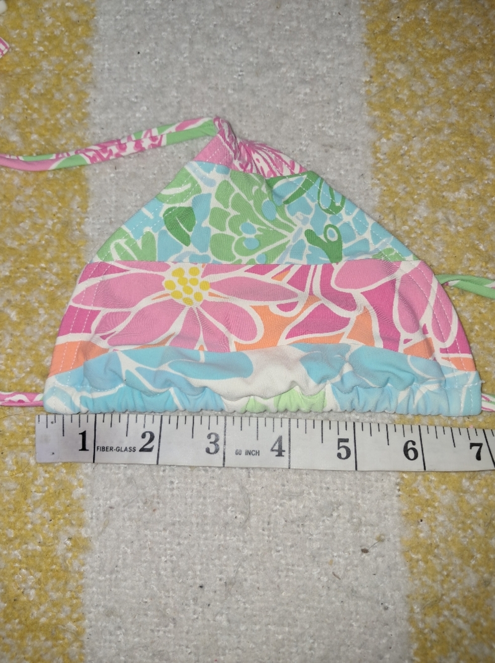 Lot of 2, Lilly Pulitzer brand Women's size 2 swim tops - Picture 5 of 6